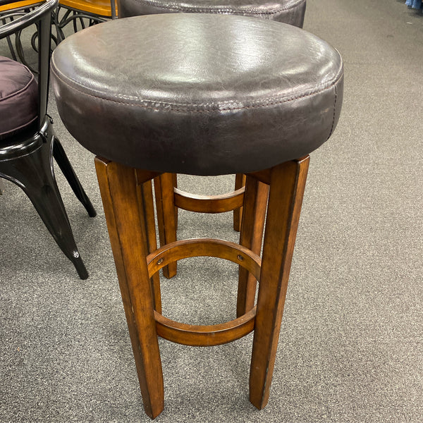 Wood Stool (Bar - No Back)