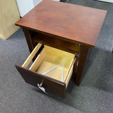 Wood Nightstand