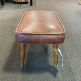 Leather Ottoman