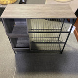 Wood and Metal Table (Accent)