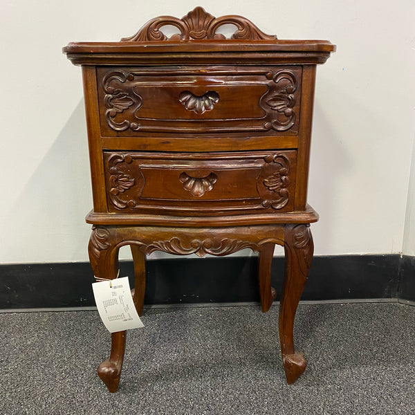 Wood Nightstand
