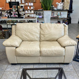 Leather Loveseat
