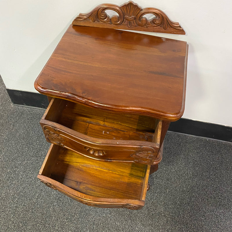 Wood Nightstand