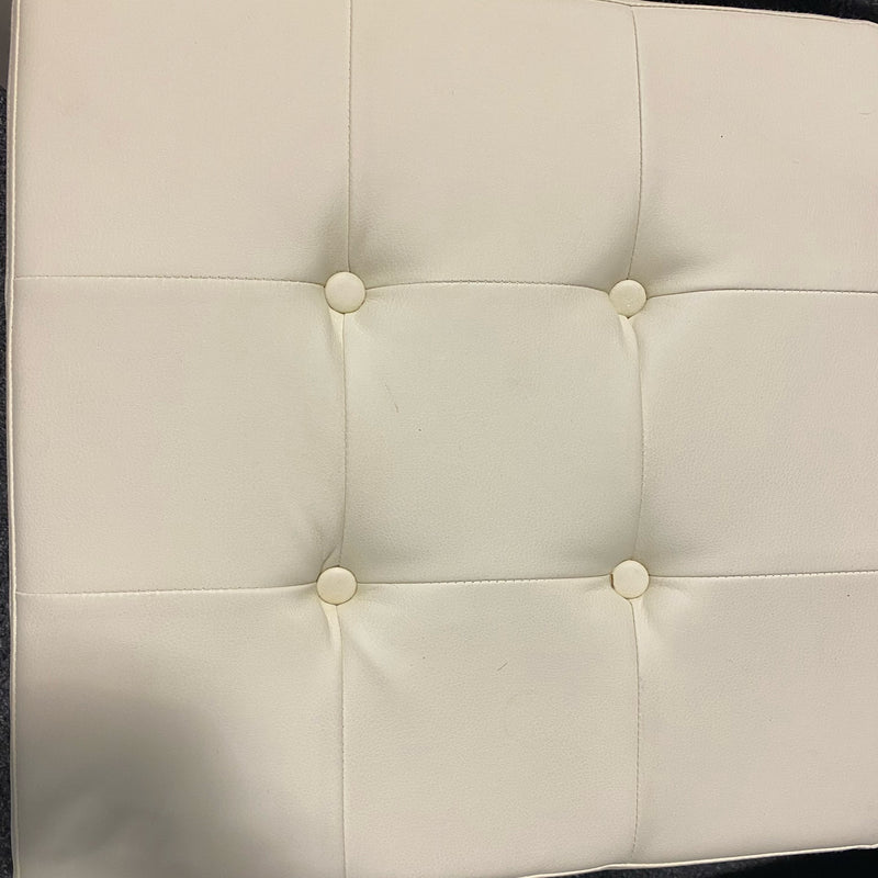 Leather Ottoman