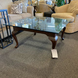 Wood and glass Table ( Coffee)