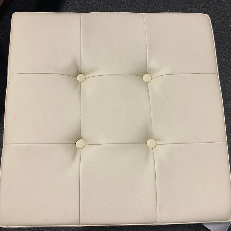 Leather Ottoman