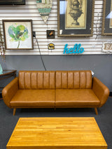 Leather Sofa (Futon)