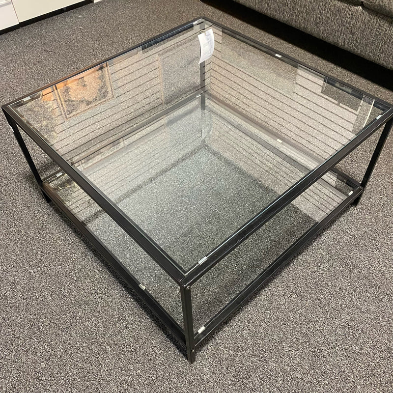Glass and Metal Table ( Coffee)