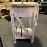 Wood Nightstand