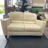 Pleather Loveseat