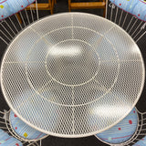 Metal & Glass Table (Outdoor w/Chairs)