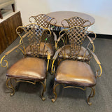 Marble Table ( W/ Chairs)