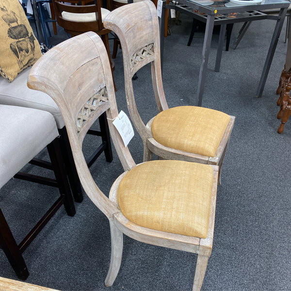 Wood Chair (Dining - Pair)