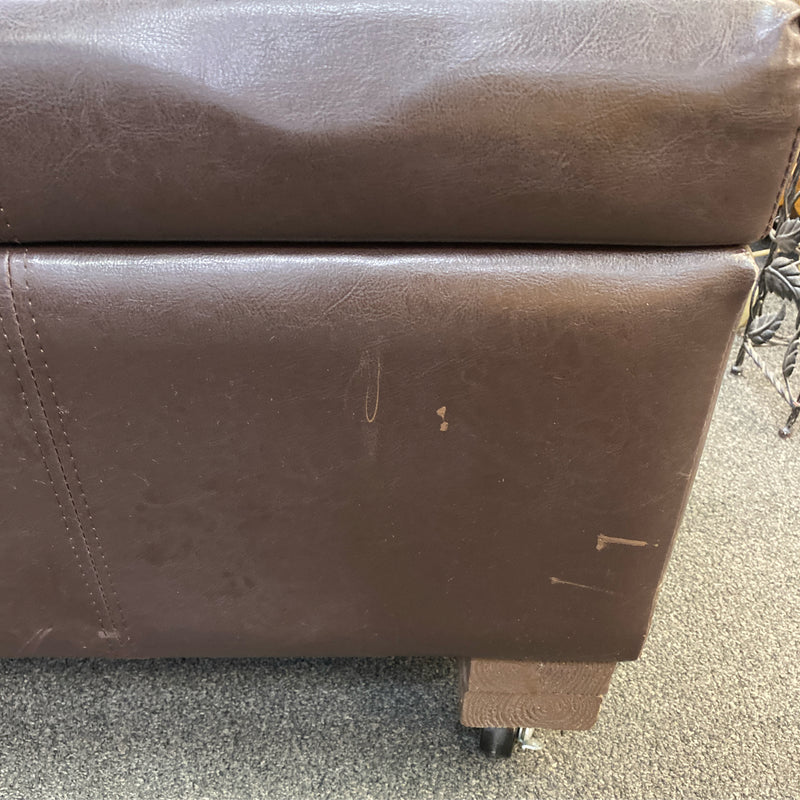 Pleather Bench