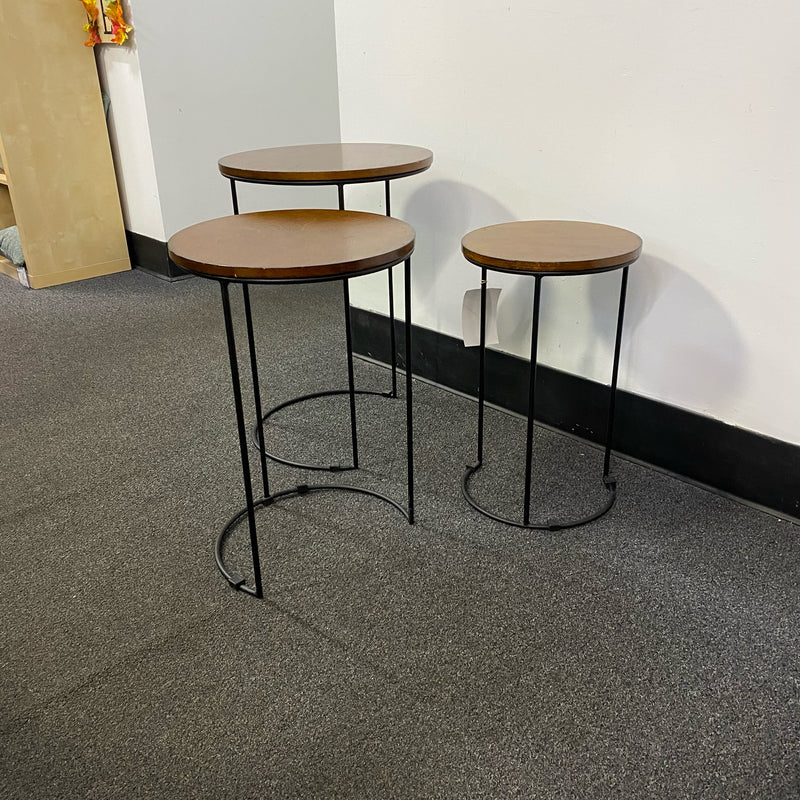 Wood and Metal Table (Accent)
