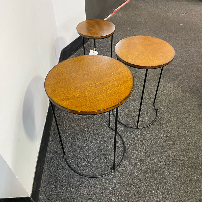 Wood and Metal Table (Accent)