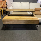 Wood and Metal Table ( Coffee)