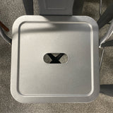 Metal Stool (Bar - With Back)