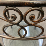 Metal and Glass Table (Accent)