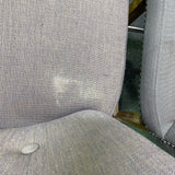 Fabric Stool (Bar - With Back)