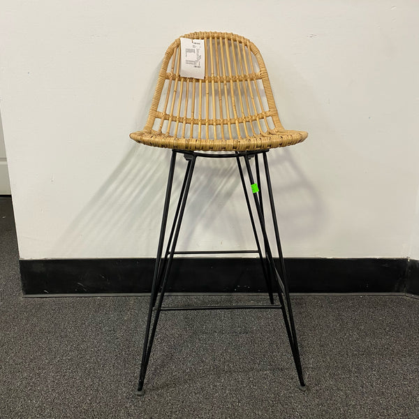 Bamboo Stool (Bar - With Back)