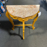 Wood and Marble Table (Accent)