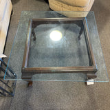 Wood and glass Table ( Coffee)