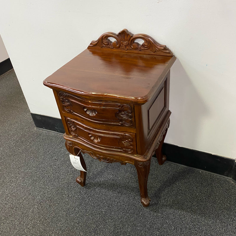 Wood Nightstand