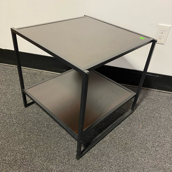 Wood and Metal Table ( End)