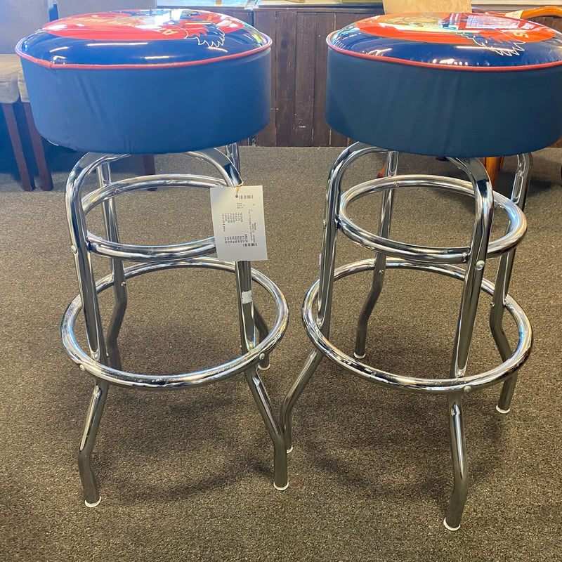Metal & Plastic Stool (Bar - No Back)