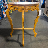 Wood and Marble Table (Accent)