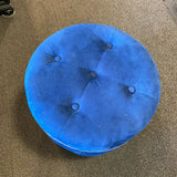 Velvet Ottoman