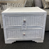 Wicker Nightstand