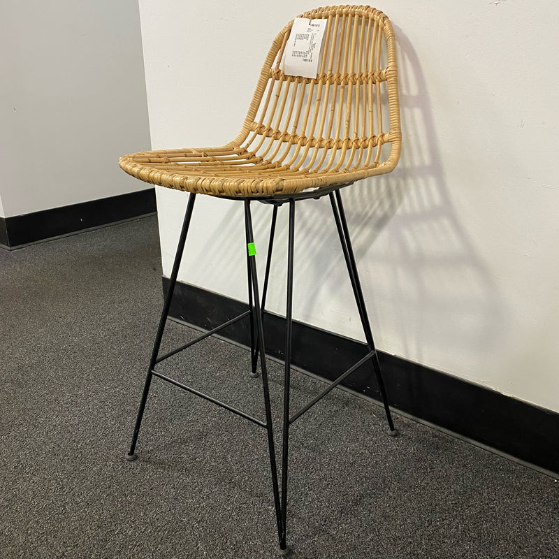 Bamboo Stool (Bar - With Back)