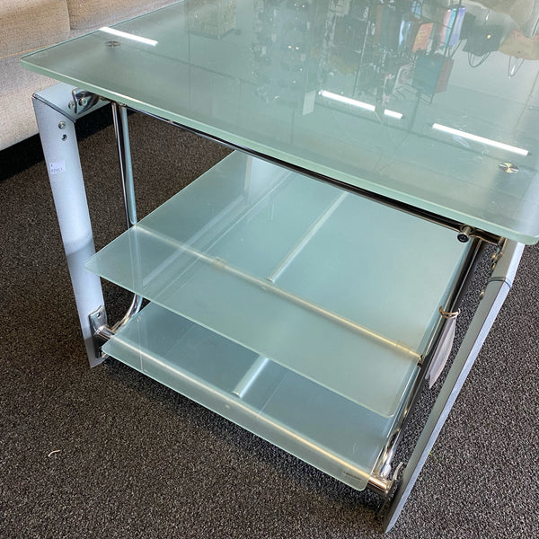 Metal and Glass Stand (TV)