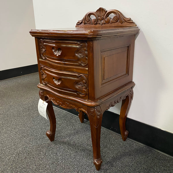 Wood Nightstand