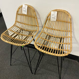 Bamboo Stool (Bar - With Back)