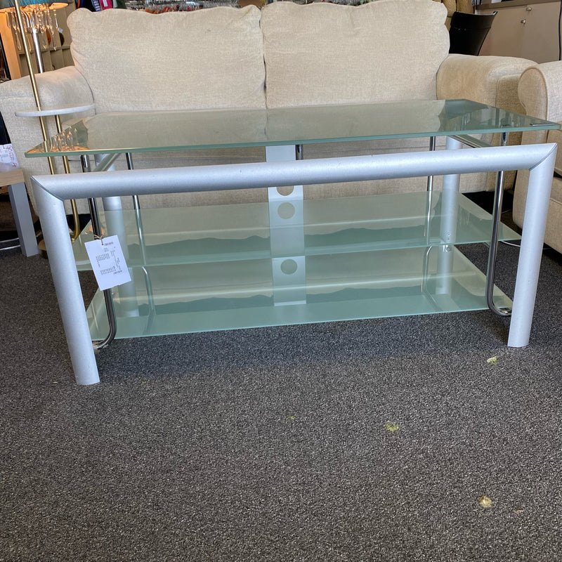 Metal and Glass Stand (TV)