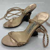 Jimmy Choo 37 (6/6.5) designer shoes ( Wm)