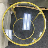 Metal & Glass Table (Accent)