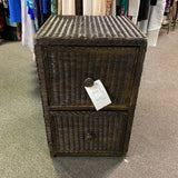 Rattan Nightstand