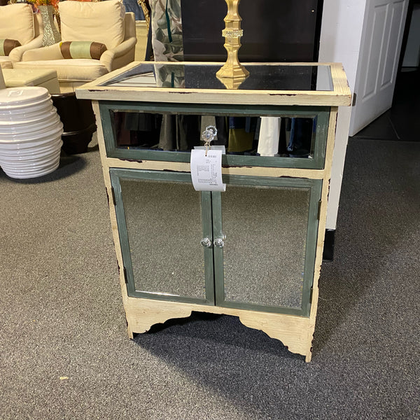 Wood and glass Cabinet (Curio)