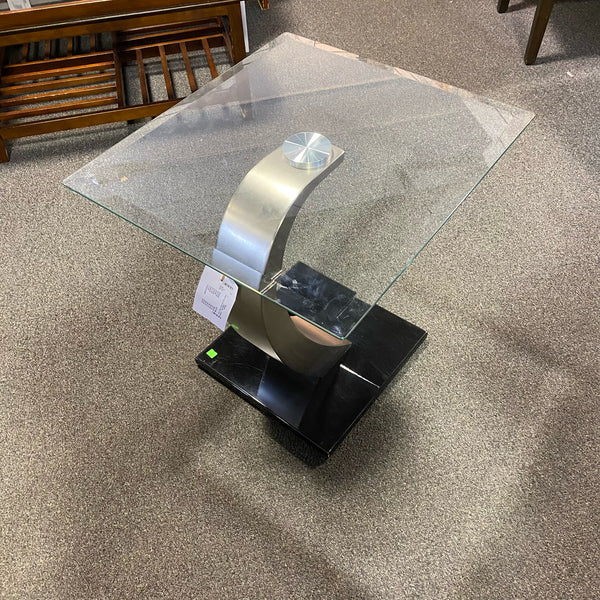 Glass Table ( End)