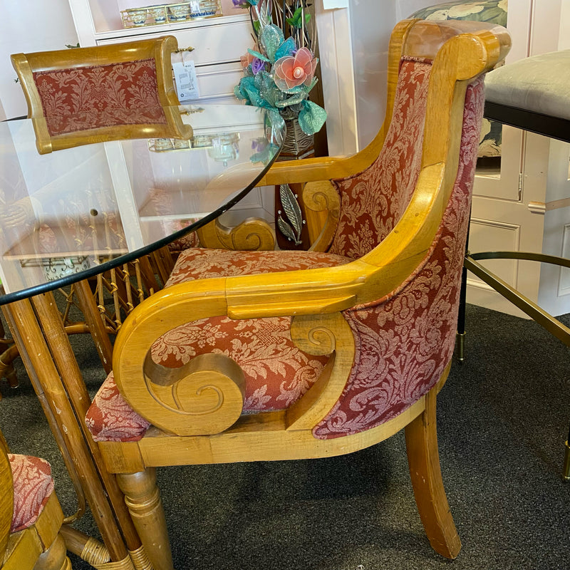 Wood Table ( W/ Chairs)