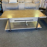 Wood and Metal Table ( Coffee)