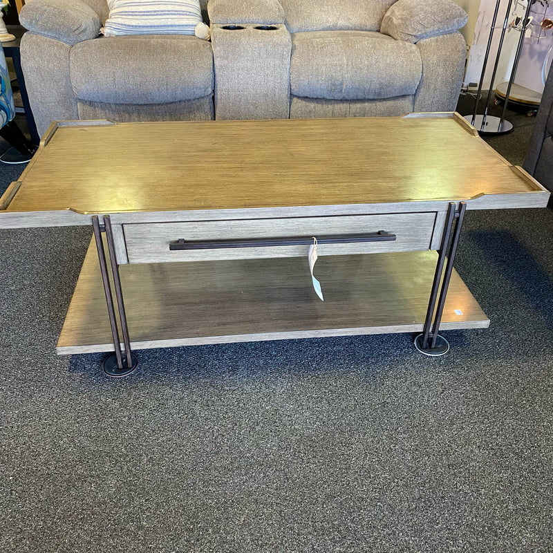 Wood and Metal Table ( Coffee)