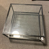 Glass and Metal Table ( Coffee)