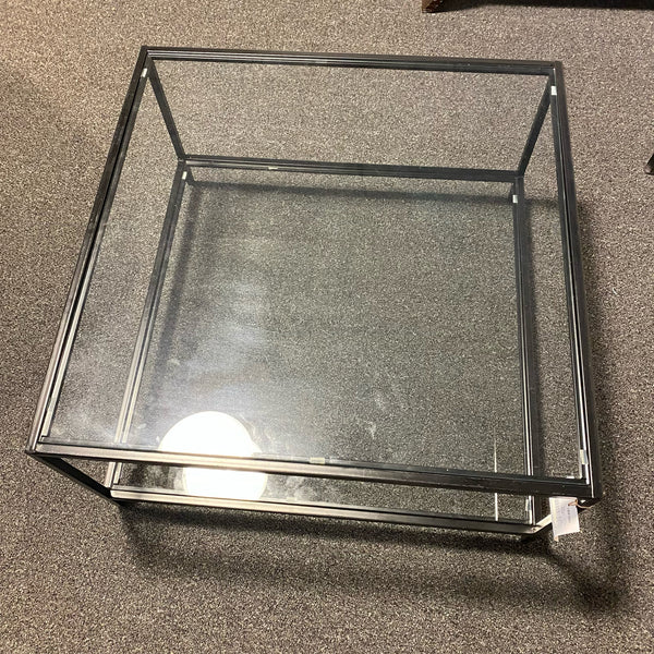 Glass and Metal Table ( Coffee)