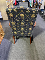 fabric & wood Chair