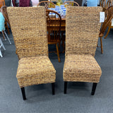 Wicker Chair (Dining - Pair)